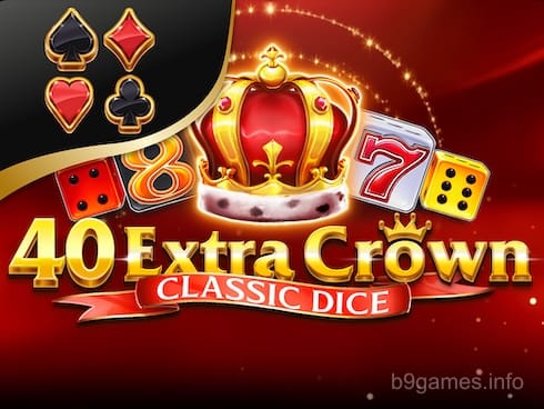 40 Extra Crown Classic Dice